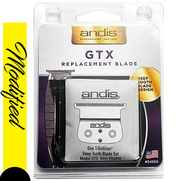 Modified & zero gapped Andis GTX Replacement Blade image 0