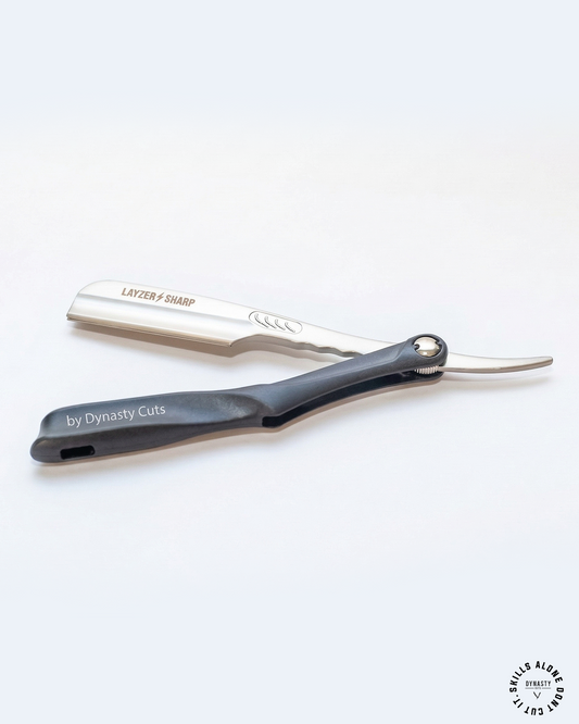 LAYZER⚡️SHARP – Signature Precision Craft Razor ( black feather)