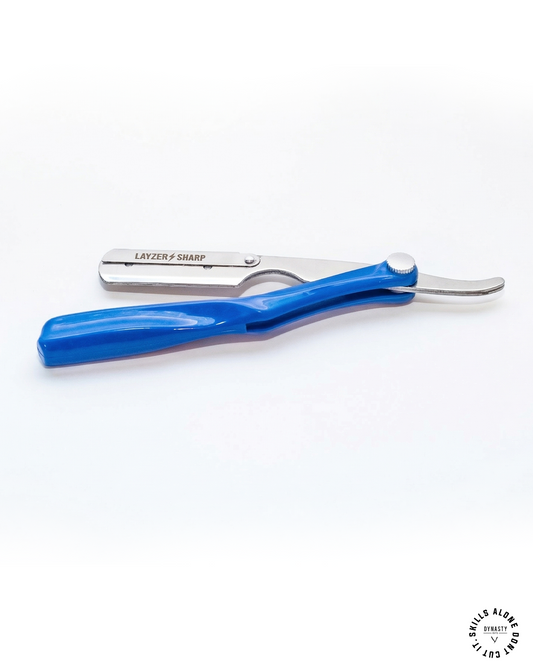 LAYZER⚡️SHARP – Signature Precision Craft Razor ( blue )