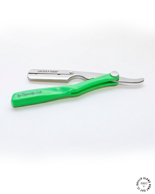 LAYZER⚡️SHARP – Signature Precision Craft Razor ( green )