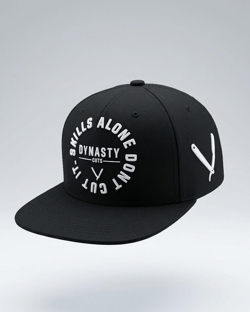 "Skills Alone Don't Cut It" crest snapback